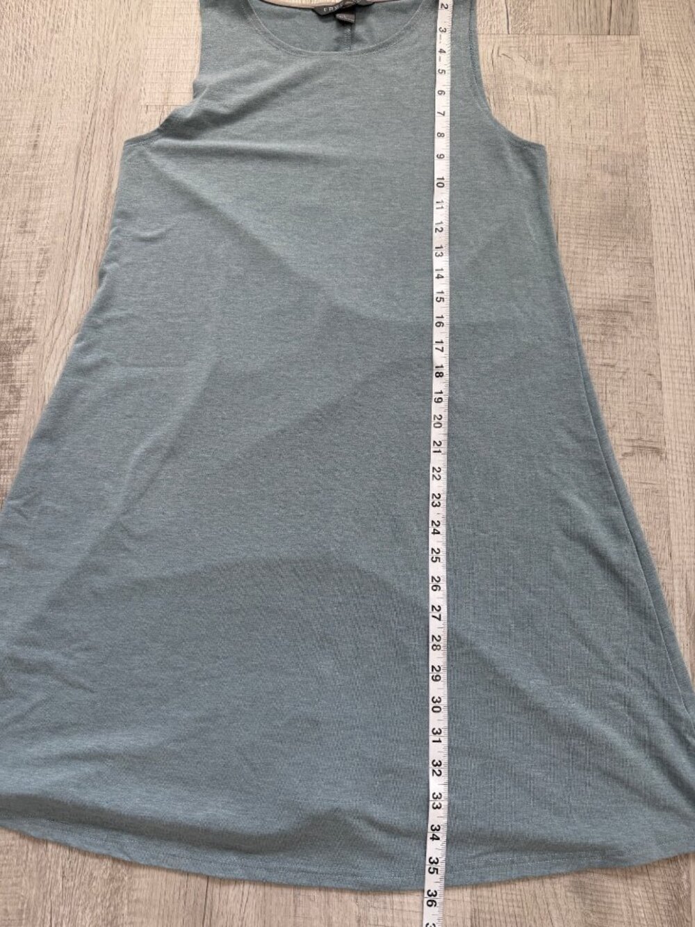 Free Fly Womens Size L Sleeveless Dress Blue Bamboo Tank Dress Lightweight - Picture 5 of 8
